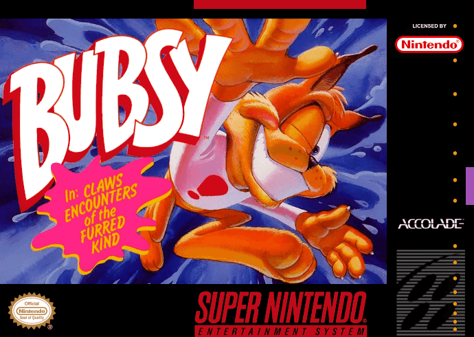 Bubsy in Claws Encounters of the Furred Kind