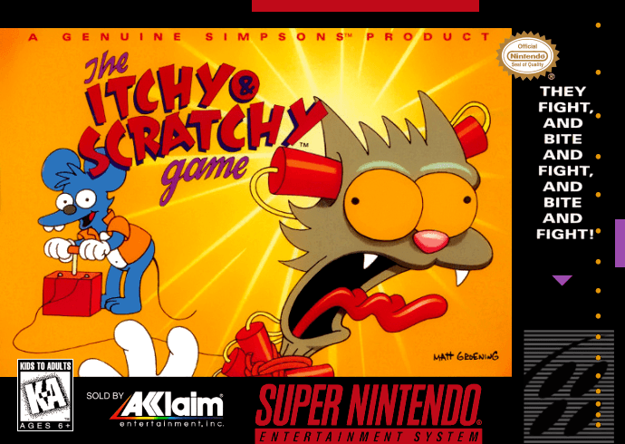 The Itchy & Scratchy Game