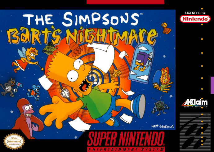 Simpsons - Bart's Nightmare