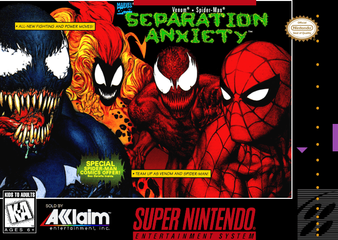 Spider-Man--Venom - Separation Anxiety