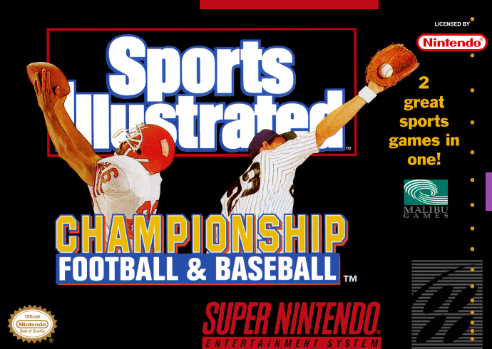 Sports Illustrated Championship Football & Baseball