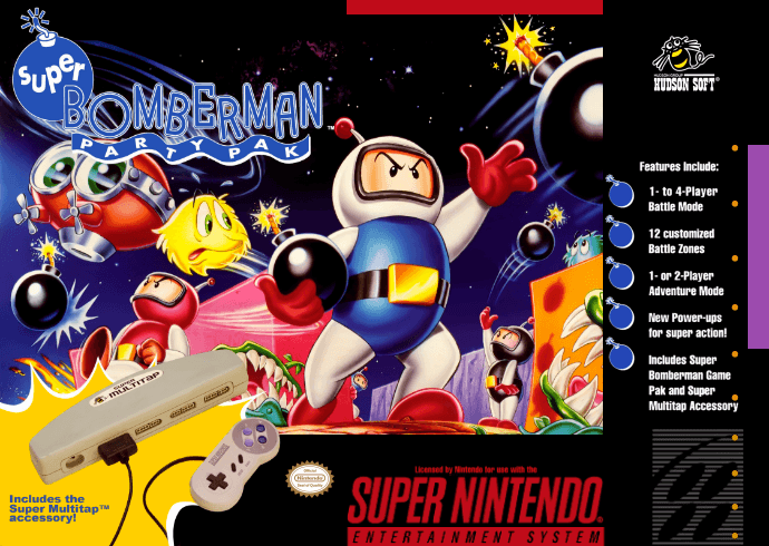 Super Bomberman (USA, Variant 1)