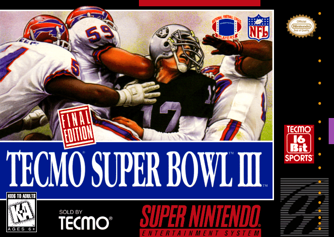 Tecmo Super Bowl III